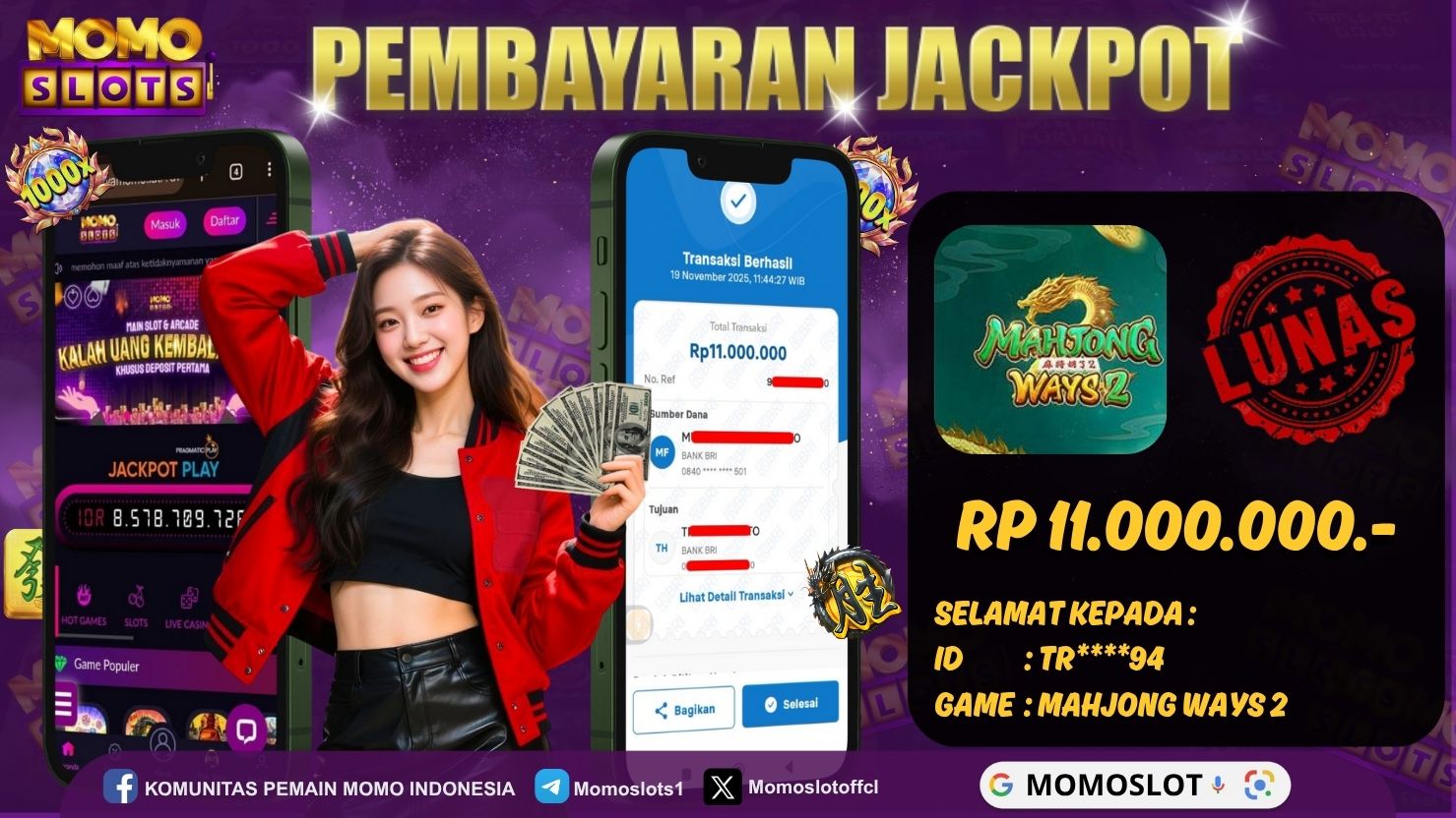 MOMOSLOTS JACKPOT SLOT MAHJONG WAYS 2